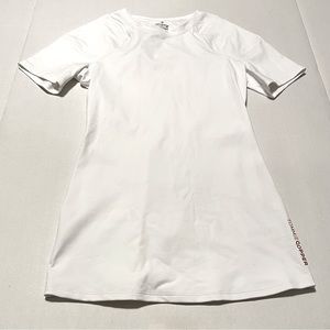 Tommie Copper Women SZ Small White Pro-Grade Short Sleeve Shoulder Support Shirt